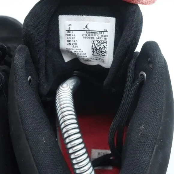 Jordan Max Aura All Black Basketball Sneakers Men's Size 8 - Picture 9 of 14